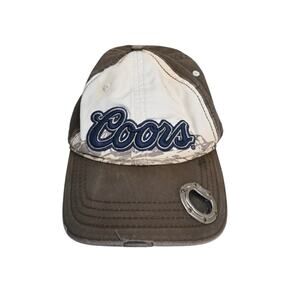 Coors 2008 Promo Hat with Bottle Opener Adjustable One Size